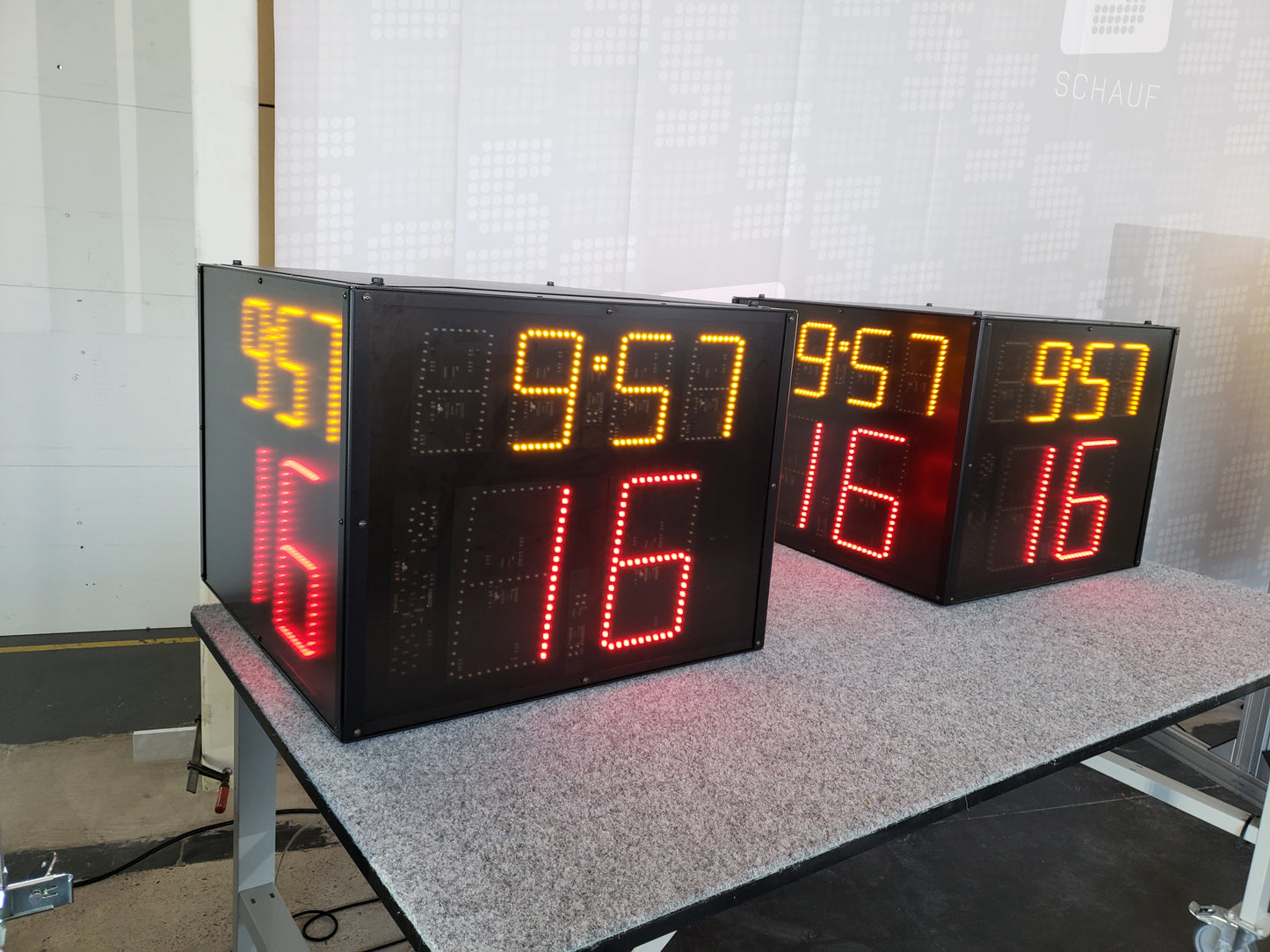 Shot Clock / Sekundenanzeige Indoor Pro | 4-seitig