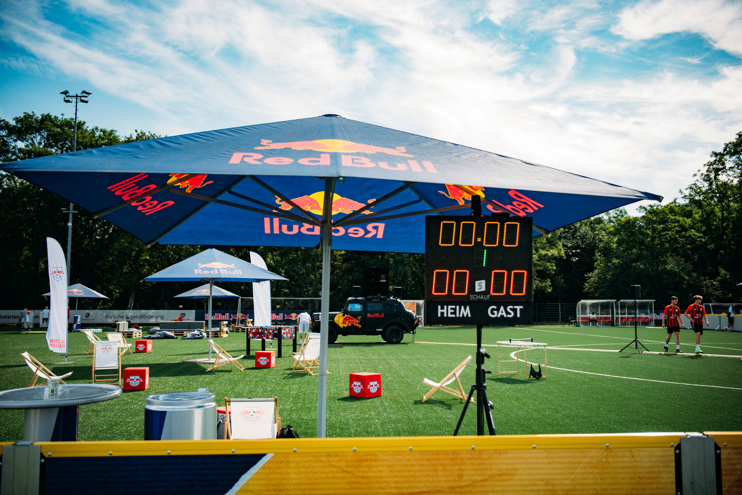 Hier auch mal im Outdoorbereich zu sehen