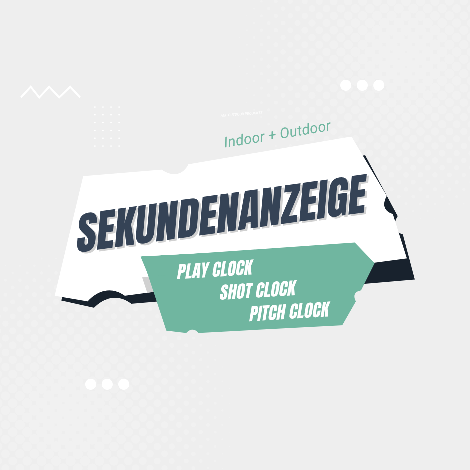 Sekundenanzeigen / Shot Clocks