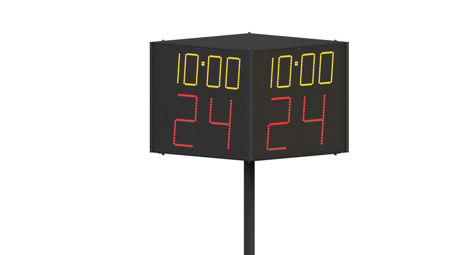 Shot Clock / Sekundenanzeige Indoor Pro | 4-seitig