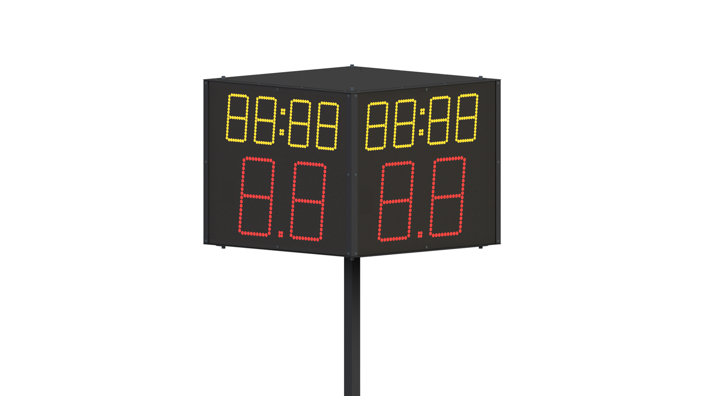 Shot Clock / Sekundenanzeige Indoor Pro | 4-seitig