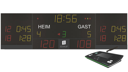 BASE + 2x Strafen/Sätze + Bedienpult