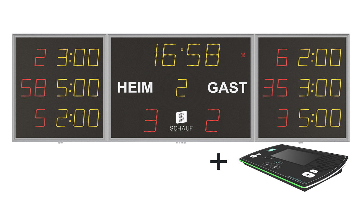 Eishockey BASE + 3x Strafen + Bedienpult
