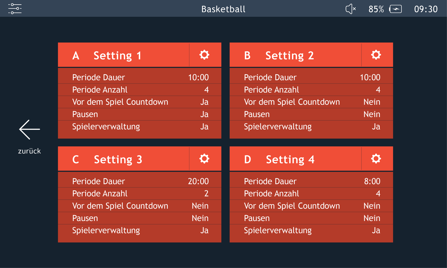 Bedienpult Flex Control Touch II